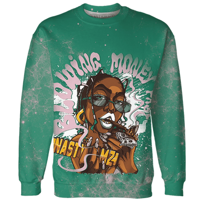 Dunk-Pink-Malachite-Medium-Soft-Low-Sail-Sweatshirt-Match-Blowing-Money-Fast-Girl-3D