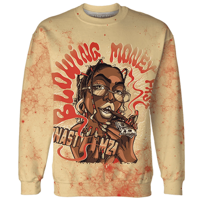 Dunk-Strawberry-Waffle-NastyJamz-Sweatshirt-Match-Blowing-Money-Fast-Girl-3D