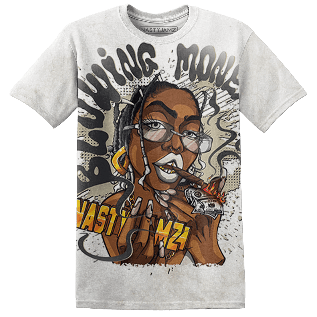 Gratitude 11s T Shirt Match Blowing Money Fast Girl 3D All-Over Print - NastyJamz