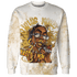Wheat 13s Sweatshirt Match Blowing Money Fast Girl 3D All-Over Print - NastyJamz