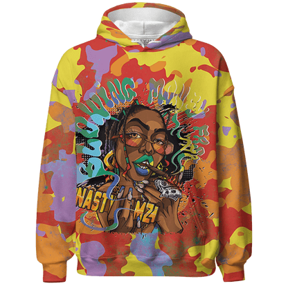 Mid GS Six Championships 1s Hoodie Match Blowing Money Fast Girl 3D All-Over Print - NastyJamz