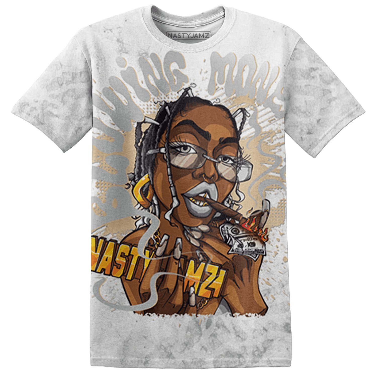 Craft Ivory 3s T Shirt Match Blowing Money Fast Girl 3D All-Over Print - NastyJamz