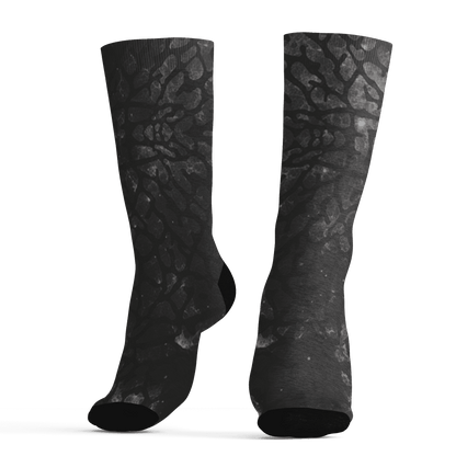 Green Glow 3s Socks Match Blowing Money Fast Girl 3D All-Over Print - NastyJamz