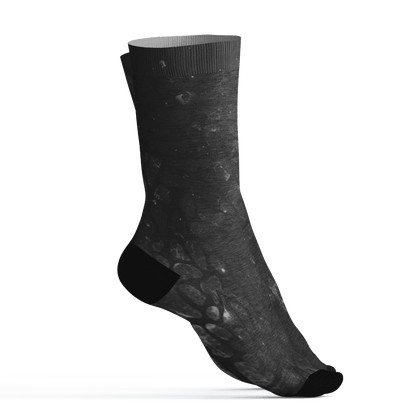 Green Glow 3s Socks Match Blowing Money Fast Girl 3D All-Over Print - NastyJamz