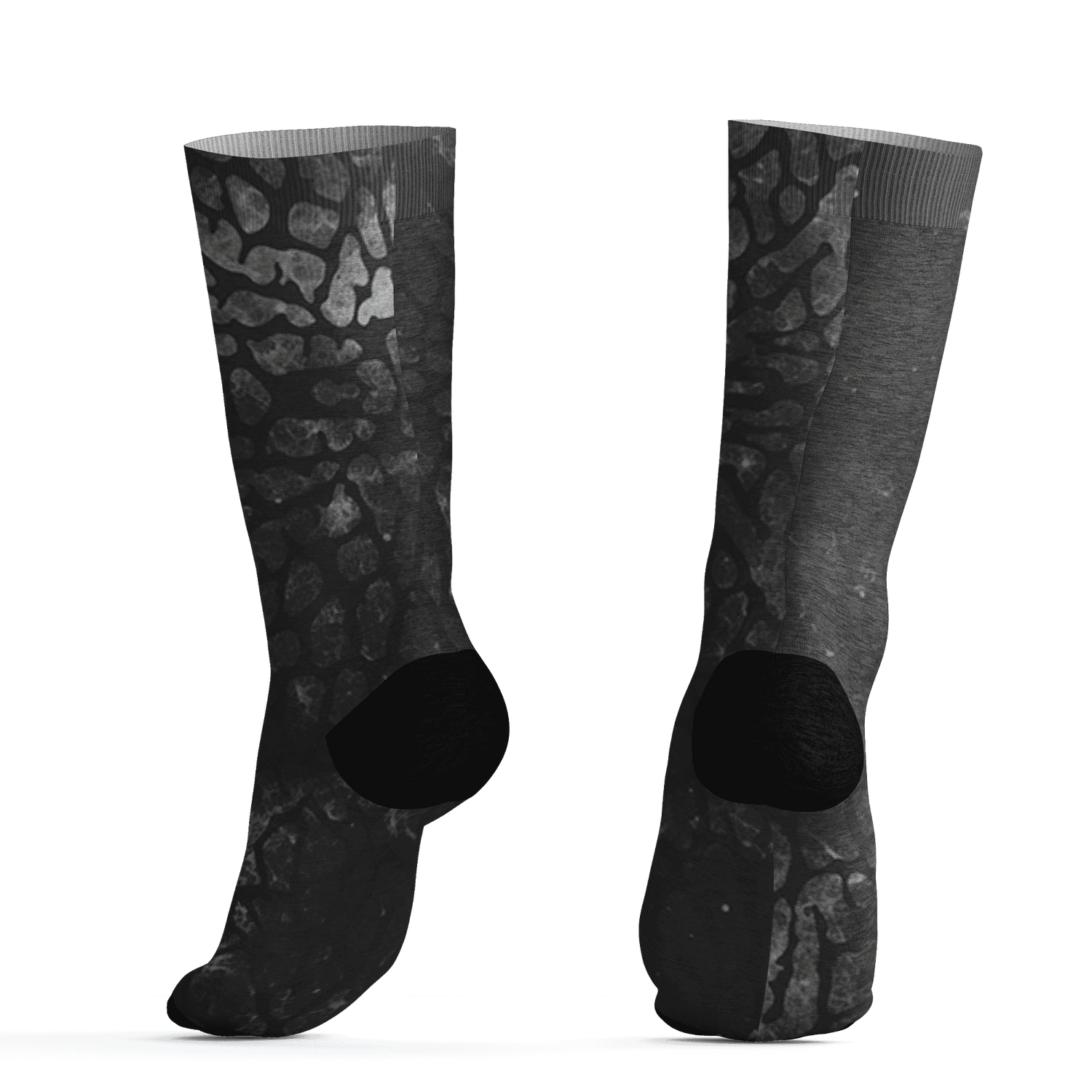 Green Glow 3s Socks Match Blowing Money Fast Girl 3D All-Over Print - NastyJamz