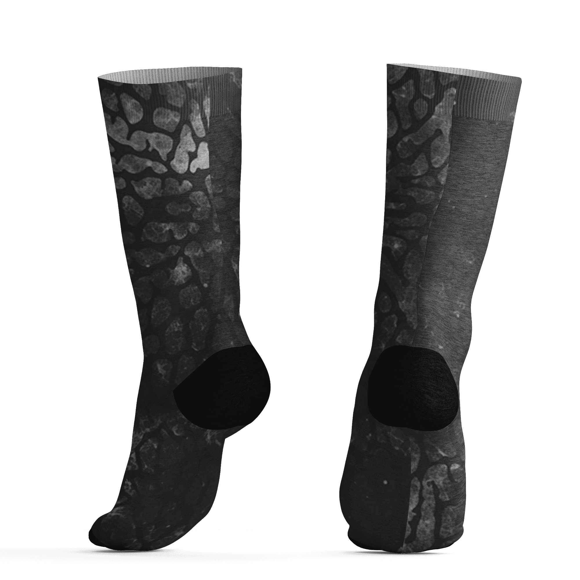 Green Glow 3s Socks Match Blowing Money Fast Girl 3D All-Over Print - NastyJamz