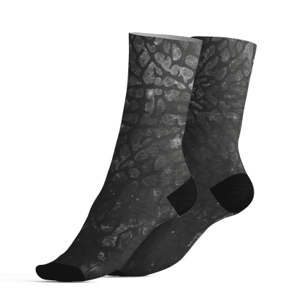 Green Glow 3s Socks Match Blowing Money Fast Girl 3D All-Over Print - NastyJamz