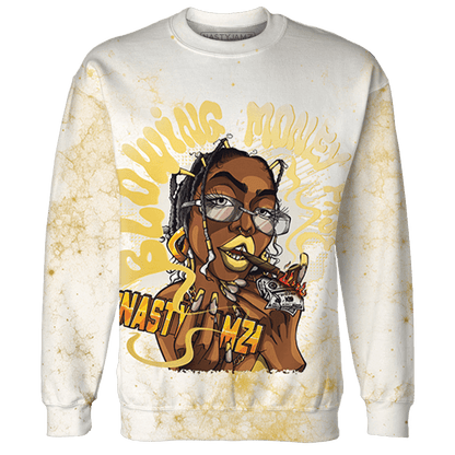 Sail 4s Sweatshirt Match Blowing Money Fast Girl 3D All-Over Print - NastyJamz