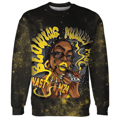 Thunder 4s Sweatshirt Match Blowing Money Fast Girl 3D All-Over Print - NastyJamz