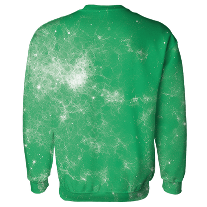 Lucky Green 5s Sweatshirt Match Blowing Money Fast Girl 3D All-Over Print - NastyJamz