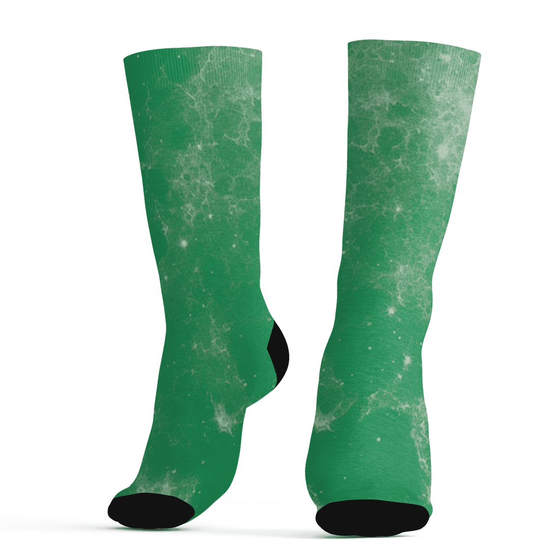 Lucky Green 5s Socks Match Blowing Money Fast Girl 3D All-Over Print - NastyJamz