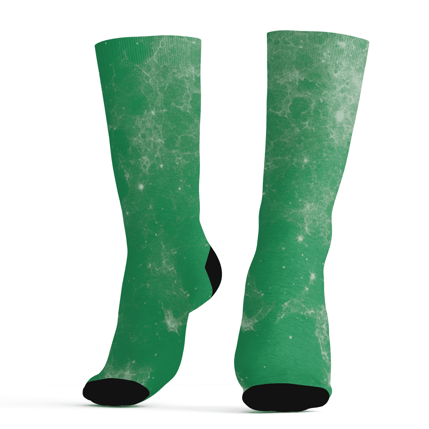 Lucky Green 5s Socks Match Blowing Money Fast Girl 3D All-Over Print - NastyJamz