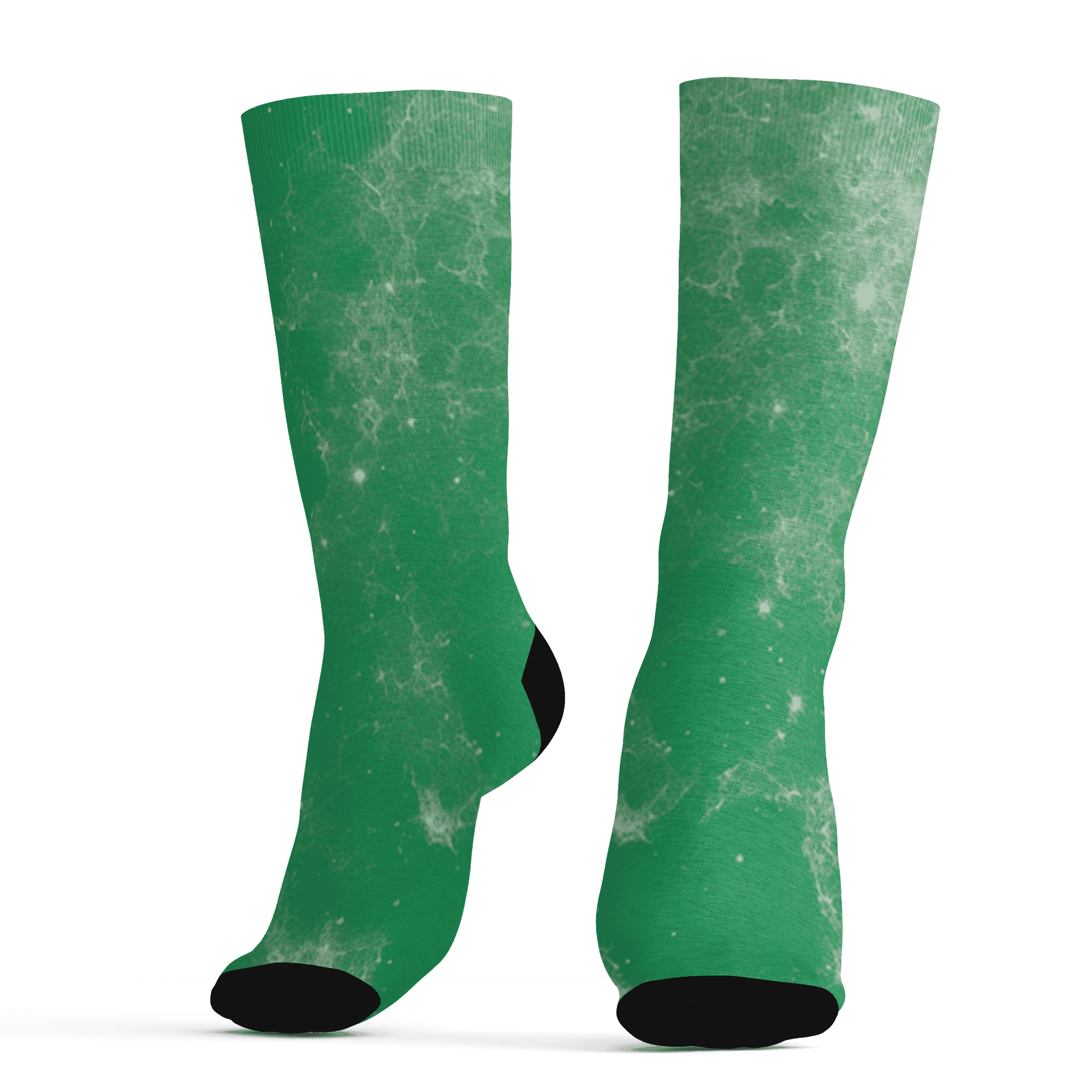 Lucky Green 5s Socks Match Blowing Money Fast Girl 3D All-Over Print - NastyJamz