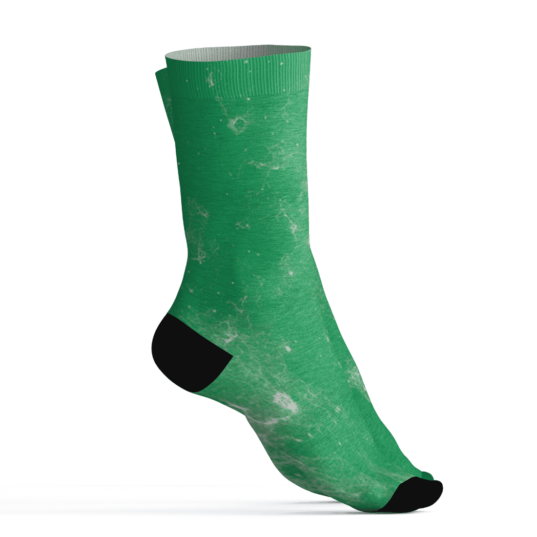 Lucky Green 5s Socks Match Blowing Money Fast Girl 3D All-Over Print - NastyJamz