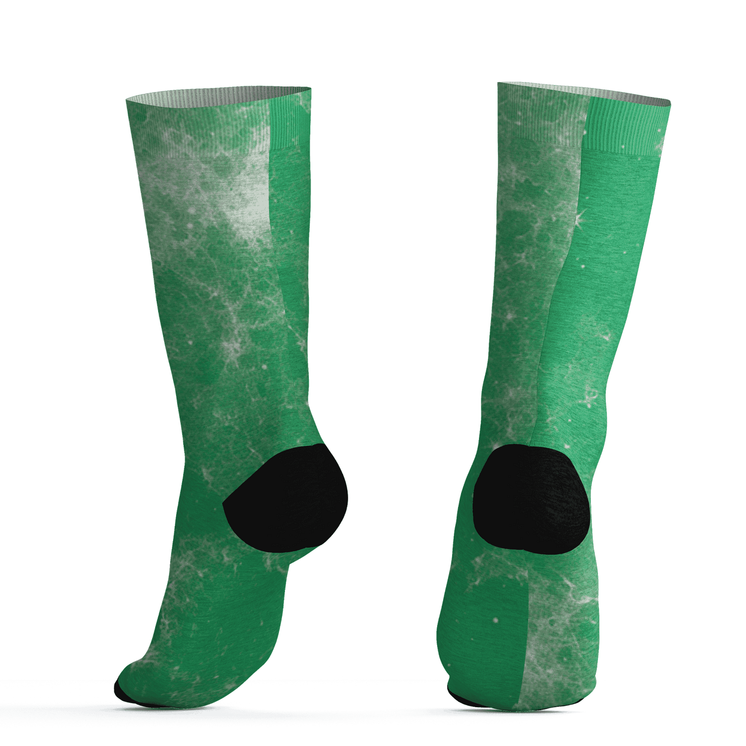 Lucky Green 5s Socks Match Blowing Money Fast Girl 3D All-Over Print - NastyJamz