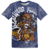 Midnight Navy 5s T Shirt Match Blowing Money Fast Girl 3D All-Over Print - NastyJamz