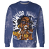 Midnight Navy 5s Sweatshirt Match Blowing Money Fast Girl 3D All-Over Print - NastyJamz
