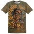 Olive 5s T Shirt Match Blowing Money Fast Girl 3D All-Over Print - NastyJamz