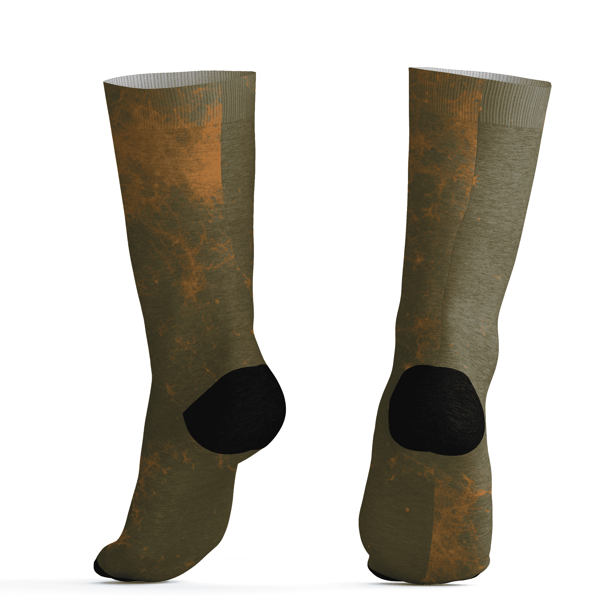 Olive 5s Socks Match Blowing Money Fast Girl 3D All-Over Print - NastyJamz