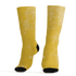 Yellow Ochre 6s Socks Match Blowing Money Fast Girl 3D All-Over Print - NastyJamz