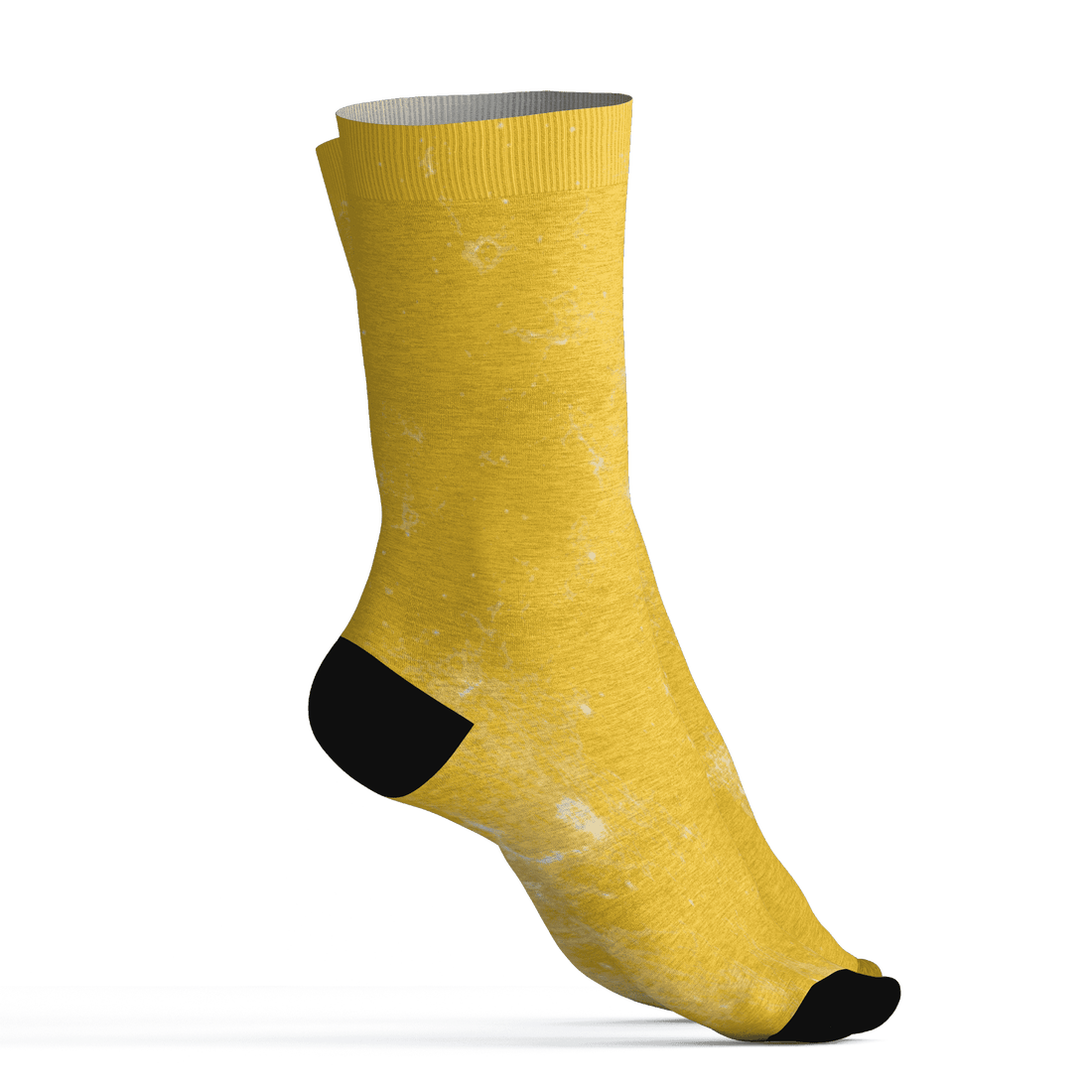 Yellow Ochre 6s Socks Match Blowing Money Fast Girl 3D All-Over Print - NastyJamz