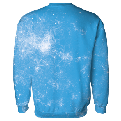 Powder Blue 9s Sweatshirt Match Blowing Money Fast Girl 3D All-Over Print - NastyJamz