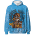 Powder Blue 9s Hoodie Match Blowing Money Fast Girl 3D All-Over Print - NastyJamz