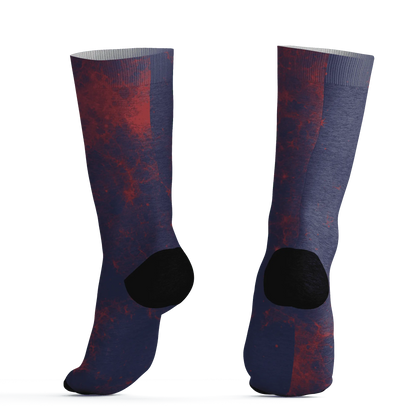 VaporMax-Air-Plus-Midnight-Navy-Gold-Black-Socks-Match-Blowing-Money-Fast-Girl-3D