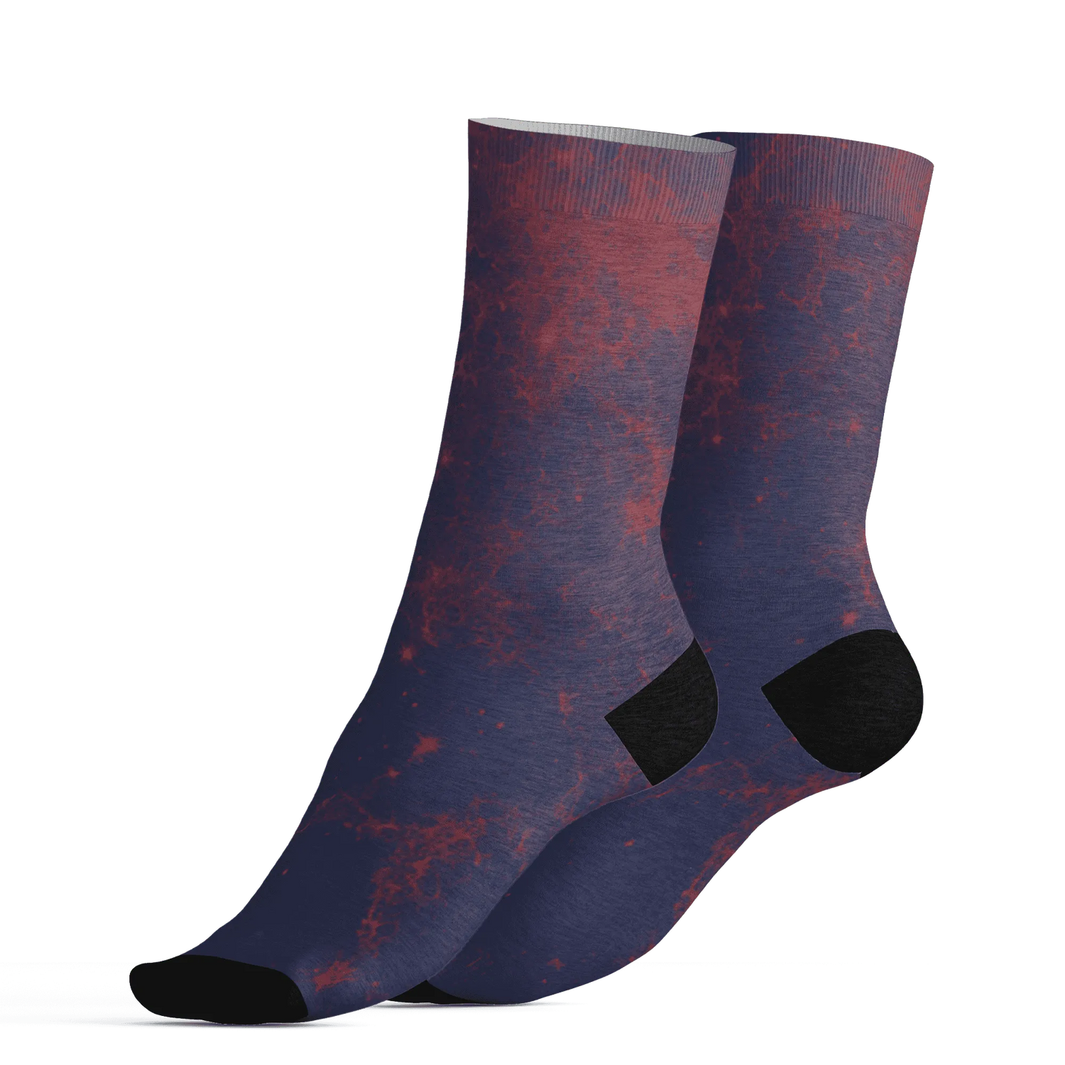 VaporMax-Air-Plus-Midnight-Navy-Gold-Black-Socks-Match-Blowing-Money-Fast-Girl-3D