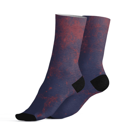 VaporMax-Air-Plus-Midnight-Navy-Gold-Black-Socks-Match-Blowing-Money-Fast-Girl-3D