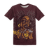 VaporMax-Night-Maron-Burgundy-T-Shirt-Match-Blowing-Money-Fast-Girl-3D