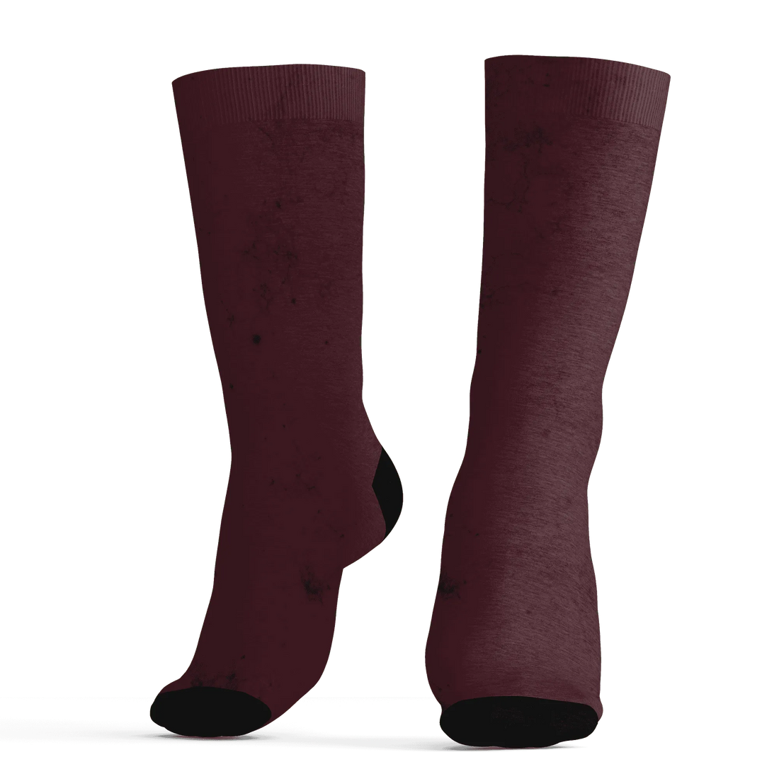 VaporMax-Night-Maron-Burgundy-Socks-Match-Blowing-Money-Fast-Girl-3D