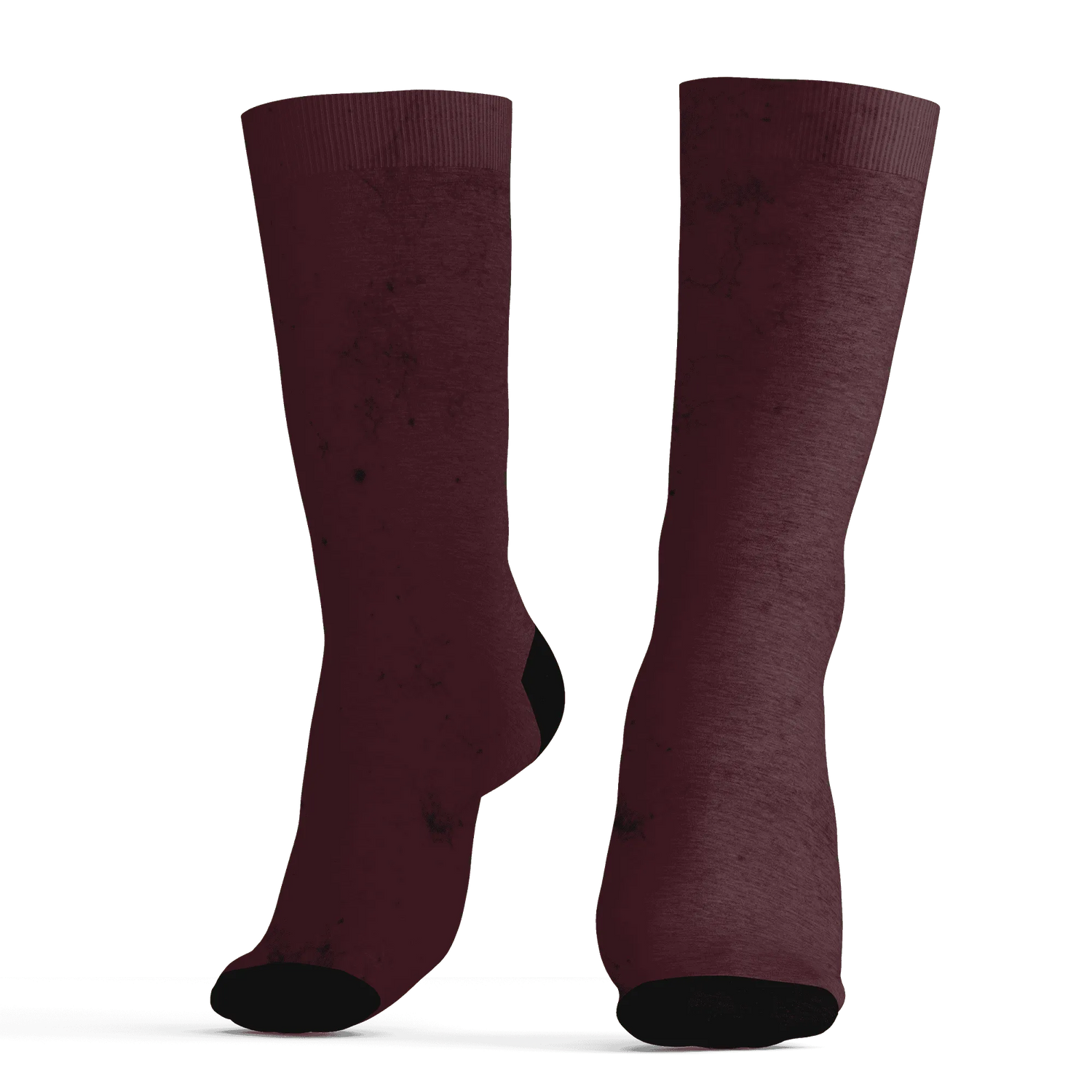 VaporMax-Night-Maron-Burgundy-Socks-Match-Blowing-Money-Fast-Girl-3D