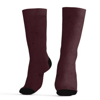 VaporMax-Night-Maron-Burgundy-Socks-Match-Blowing-Money-Fast-Girl-3D