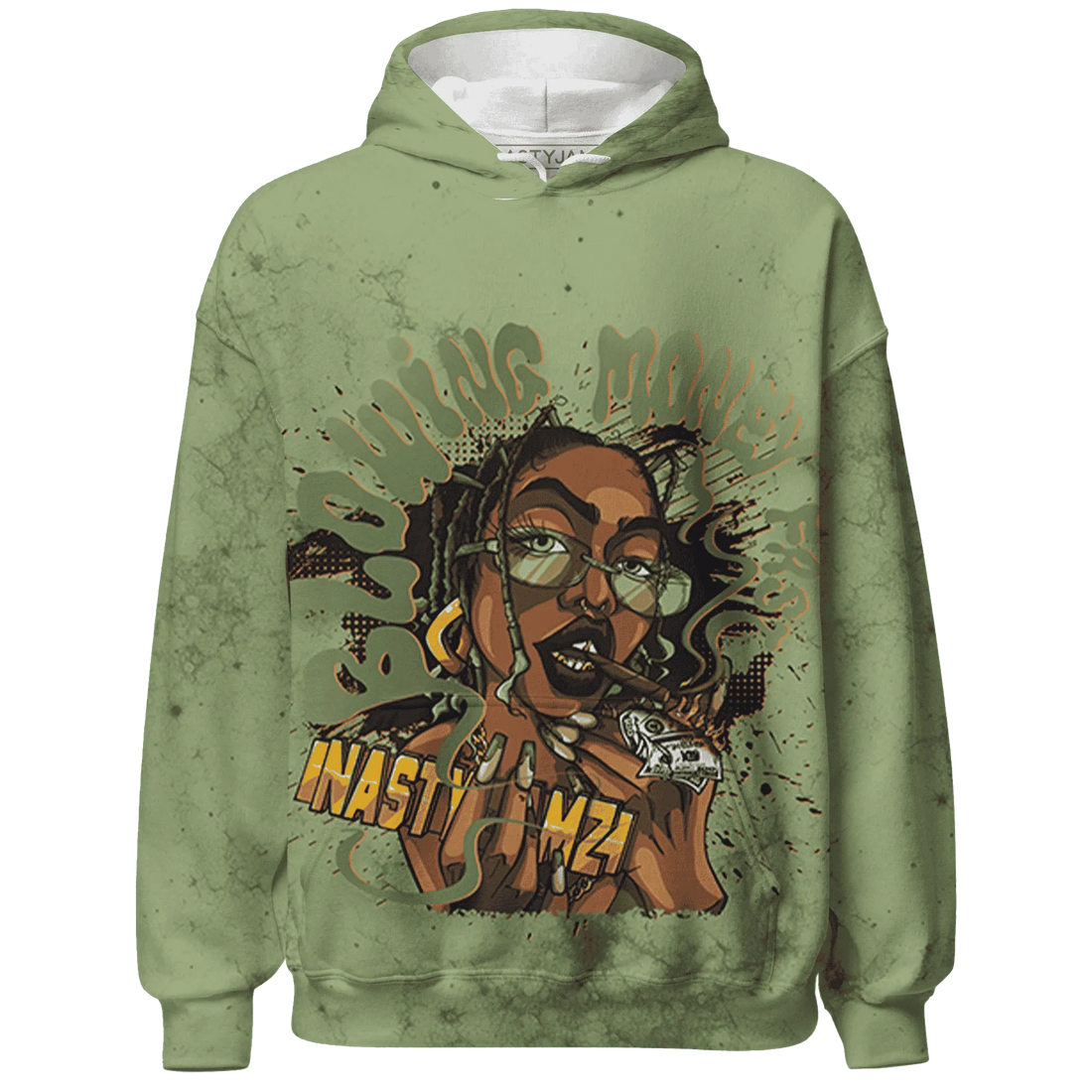 VaporMax-Plus-Alligator-Hoodie-Match-Blowing-Money-Fast-Girl-3D