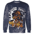 VaporMax-Plus-Midnight-Navy-White-Metallic-Silver-NastyJamz-Sweatshirt-Match-Blowing-Money-Fast-Girl-3D