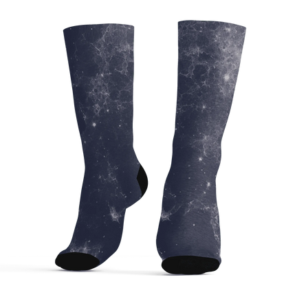VaporMax-Plus-Midnight-Navy-White-Metallic-Silver-NastyJamz-Socks-Match-Blowing-Money-Fast-Girl-3D
