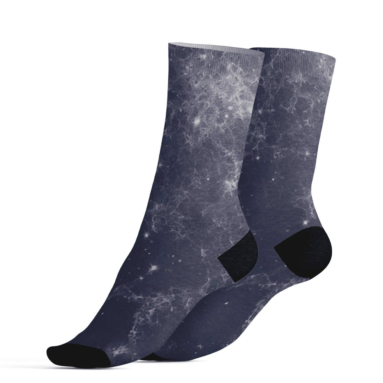 VaporMax-Plus-Midnight-Navy-White-Metallic-Silver-NastyJamz-Socks-Match-Blowing-Money-Fast-Girl-3D