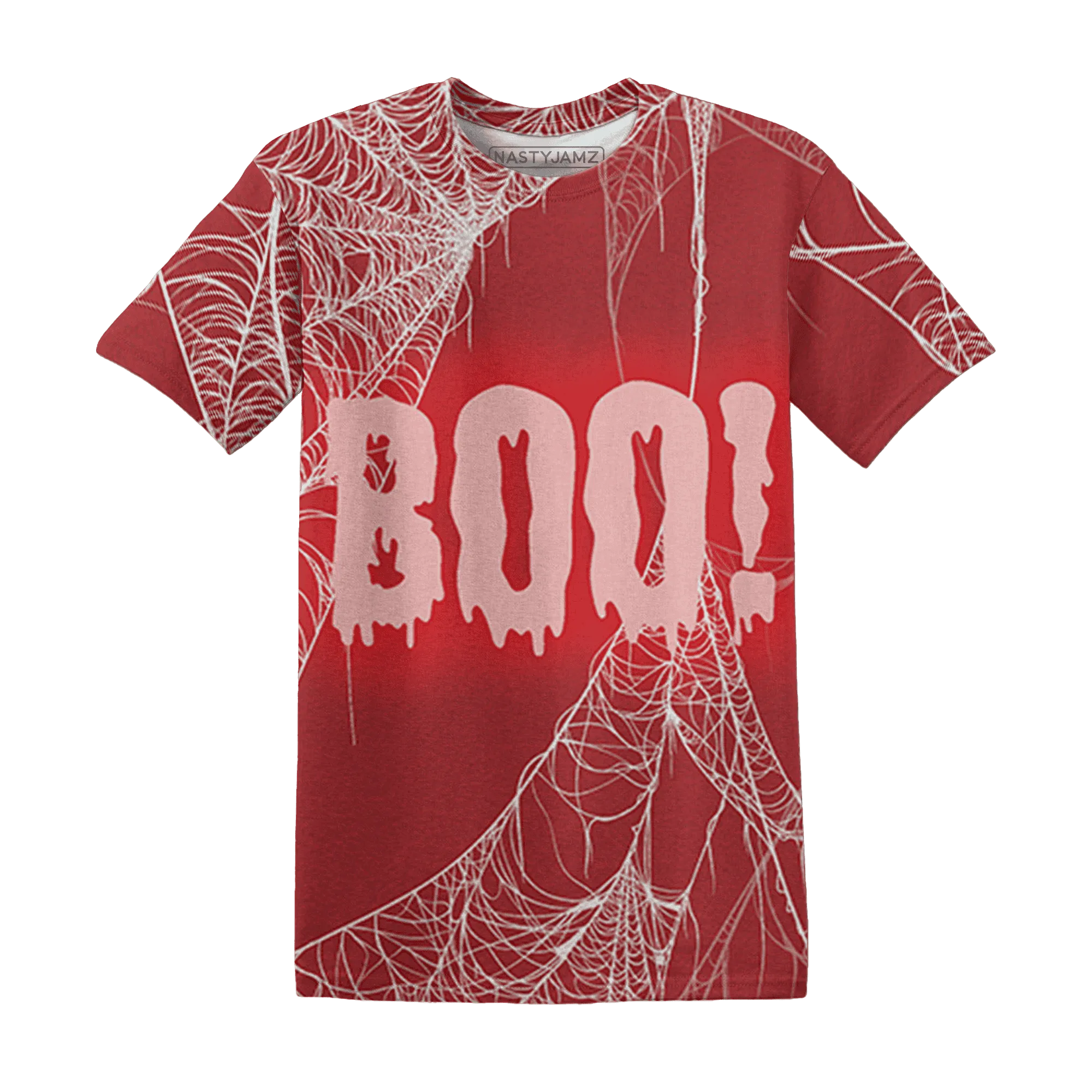 Black-Toe-Reimagined-Red-White-1s-NastyJamz-T-Shirt-Match-Boo-3D