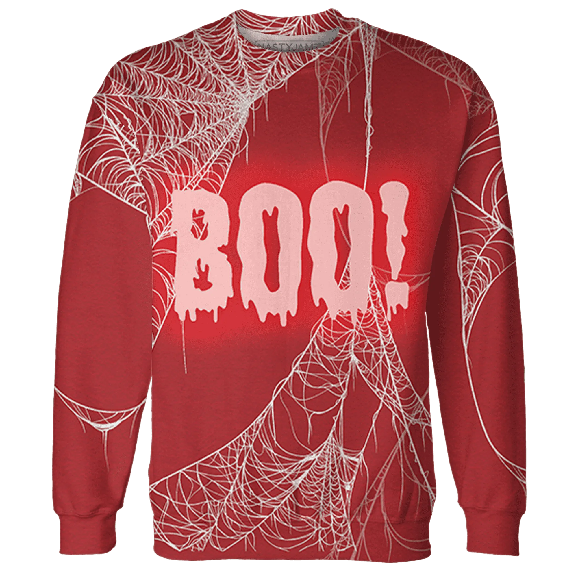 Black-Toe-Reimagined-Red-White-1s-NastyJamz-Sweatshirt-Match-Boo-3D