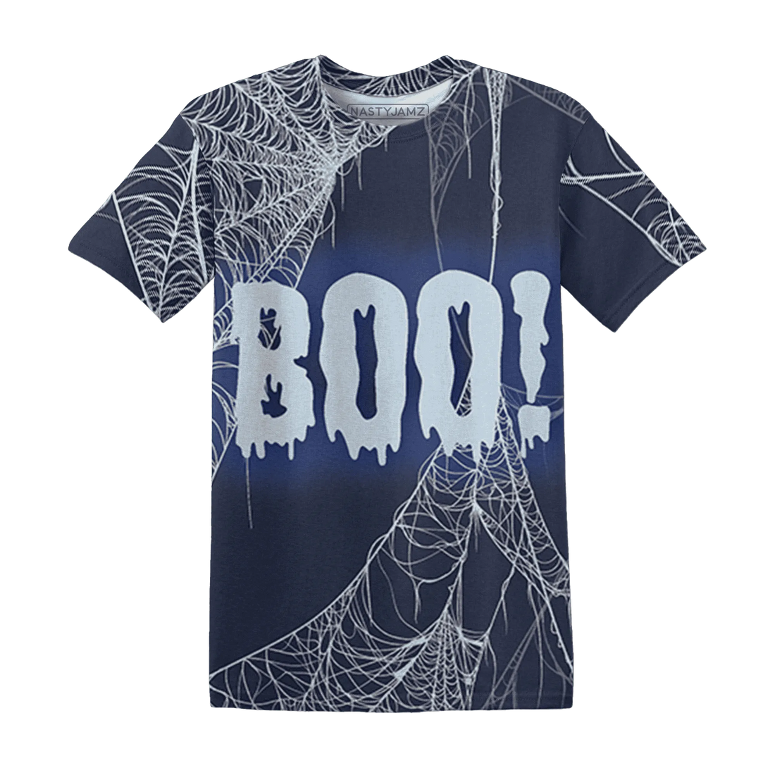 VaporMax-Plus-Midnight-Navy-White-Metallic-Silver-NastyJamz-T-Shirt-Match-Boo-3D