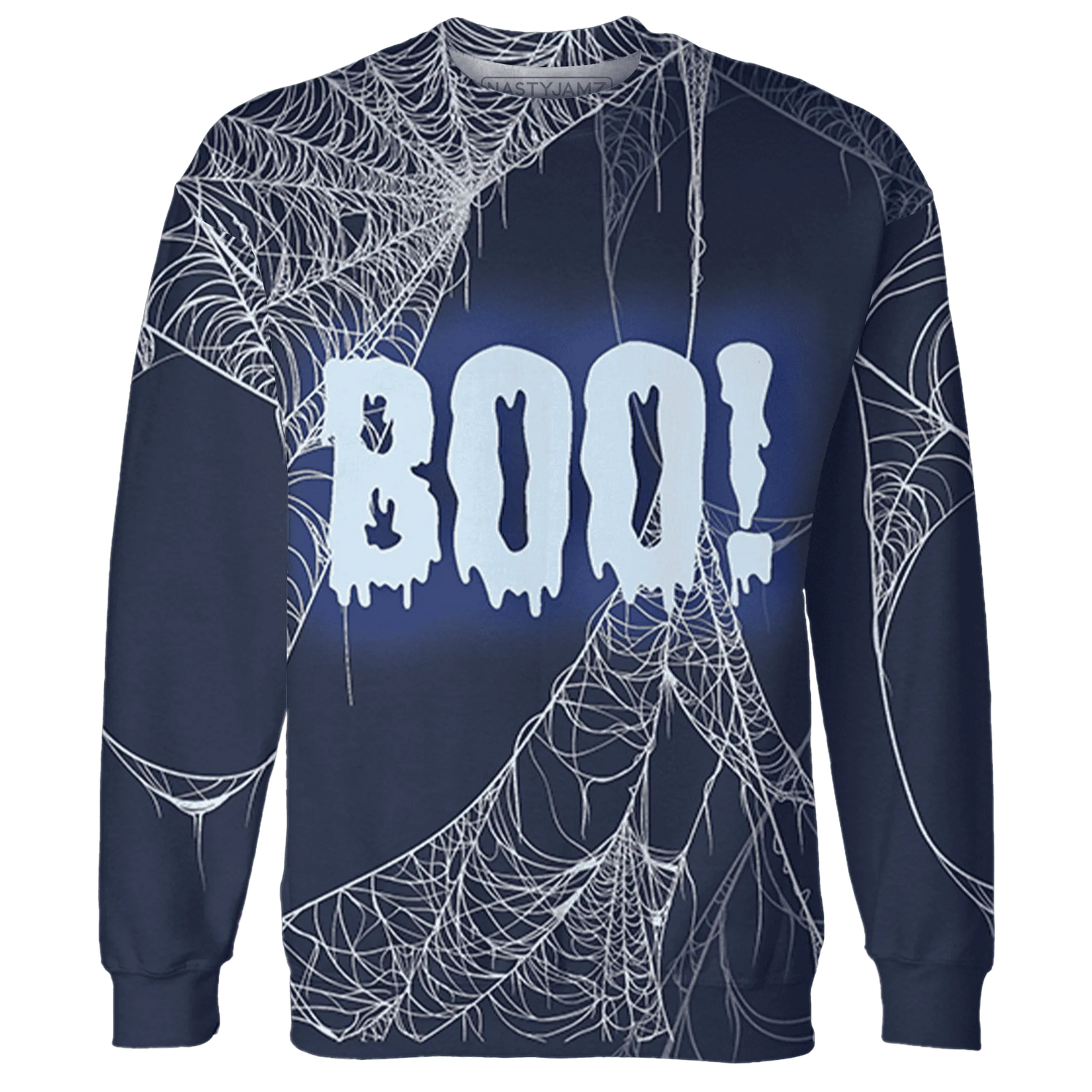 VaporMax-Plus-Midnight-Navy-White-Metallic-Silver-NastyJamz-Sweatshirt-Match-Boo-3D