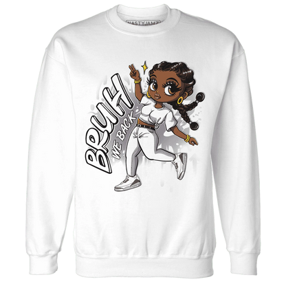 Cement-Grey-3s-Sweatshirt-Match-Bruh-We-Back-Girl