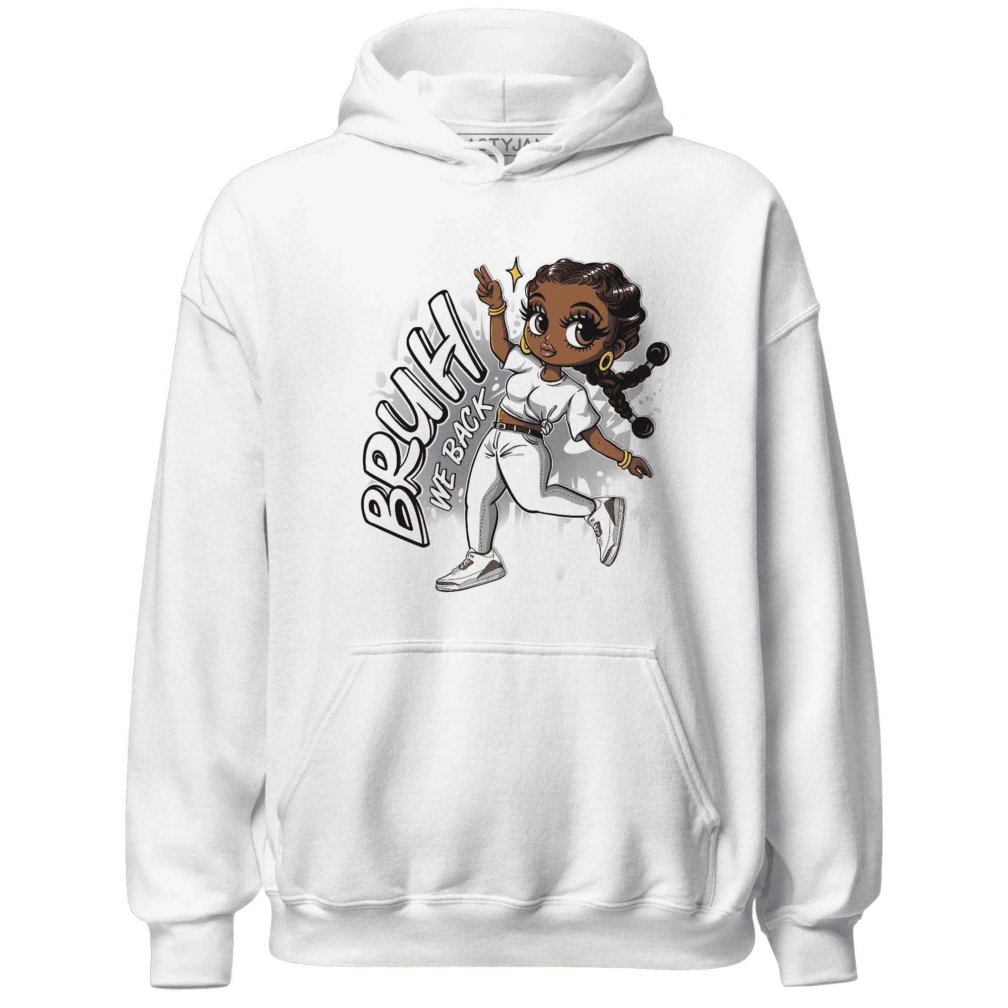 Cement-Grey-3s-Hoodie-Match-Bruh-We-Back-Girl