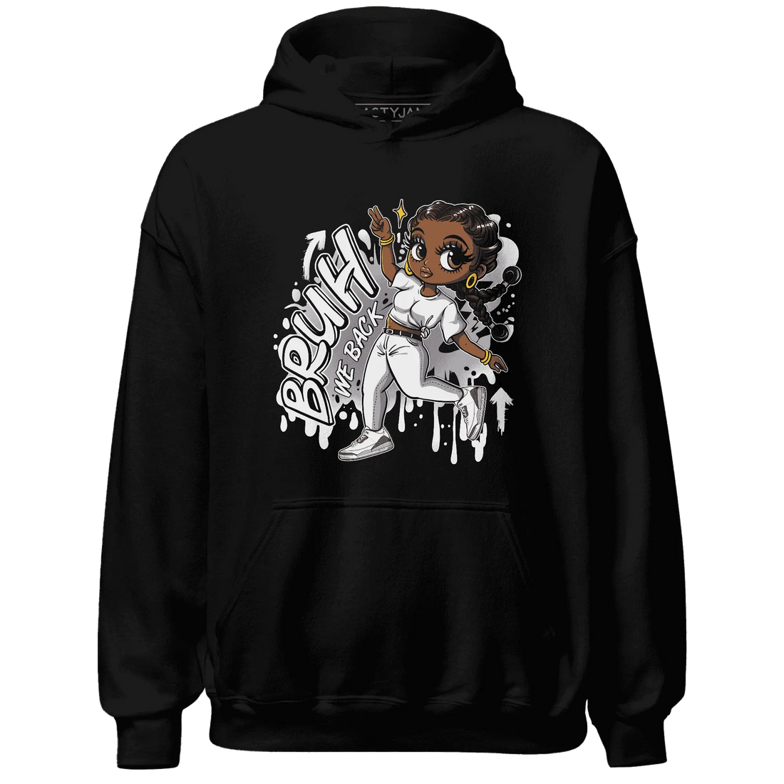 Cement-Grey-3s-Hoodie-Match-Bruh-We-Back-Girl