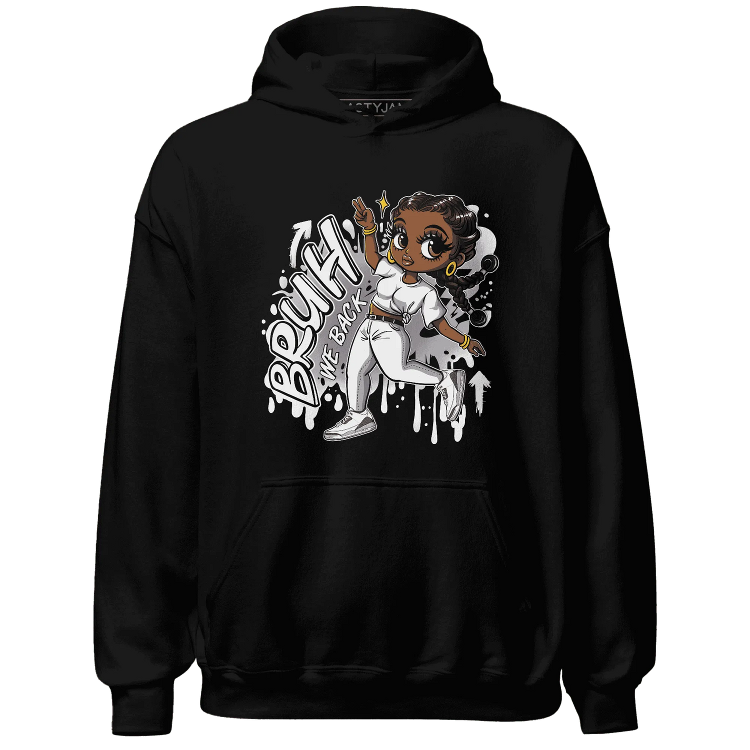 Cement-Grey-3s-Hoodie-Match-Bruh-We-Back-Girl