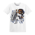 White-Navy-6s-T-Shirt-Match-Bruh-We-Back-Girl