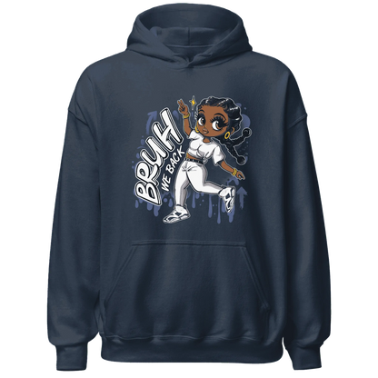 White-Navy-6s-Hoodie-Match-Bruh-We-Back-Girl