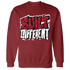 Retro Red Taxi 12s Sweatshirt Match Built Different - NastyJamz
