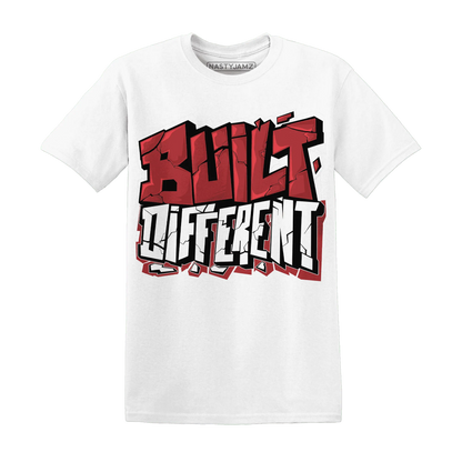 Black-Toe-Reimagined-Red-White-1s-NastyJamz-T-Shirt-Match-Built-Different